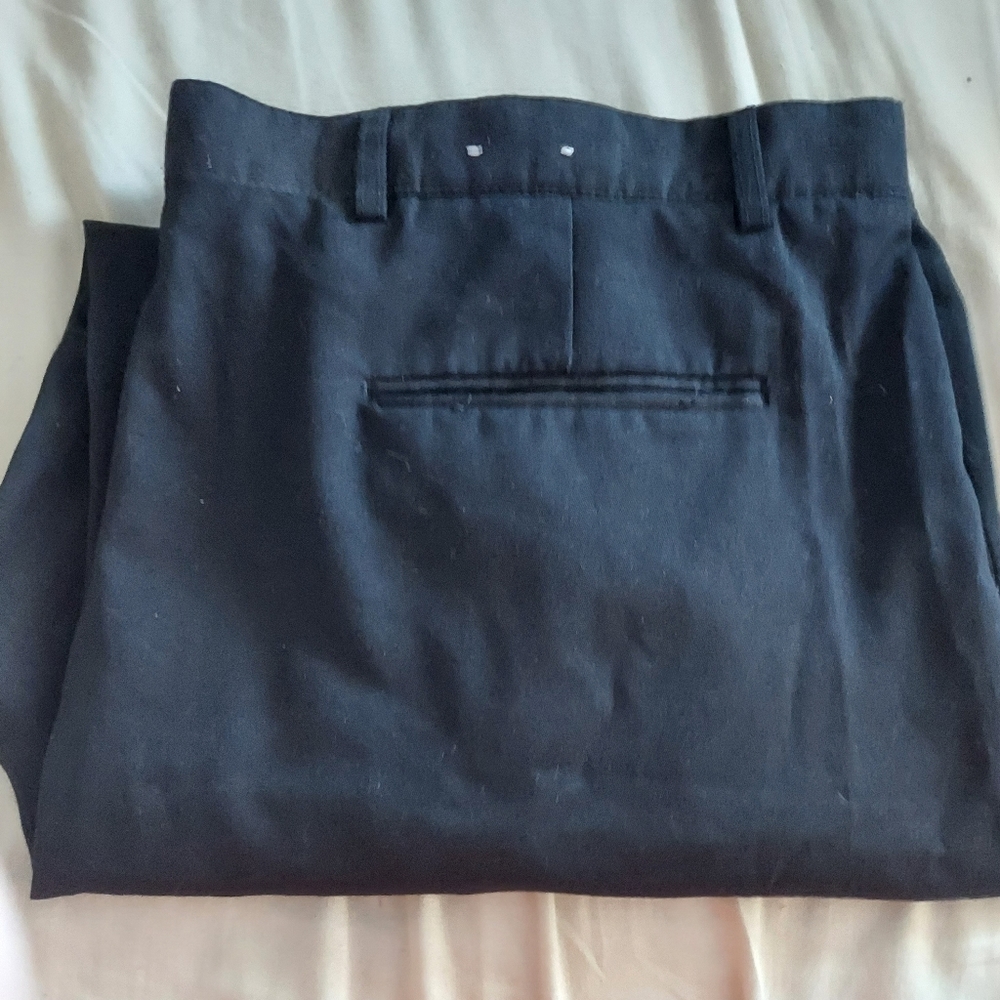 Dress Pant/Black Size 50 Men - Picture 2 of 8